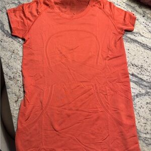 Women's Red/ Orange LululemonTop